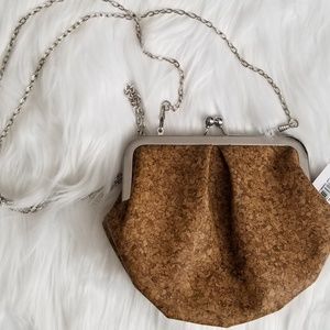 Cork pattern party bag